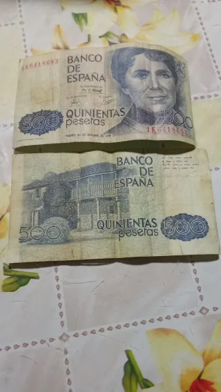 Billetes antiguos Banco de España