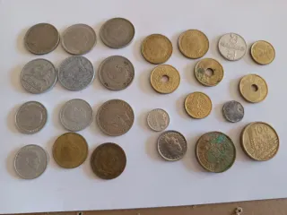 lote pesetas monedas españa