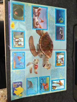 Album Panini Buscando a Nemo Completo