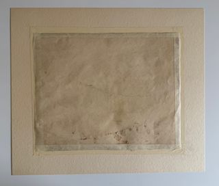 Basilio Cascella china e acquerello 30x40