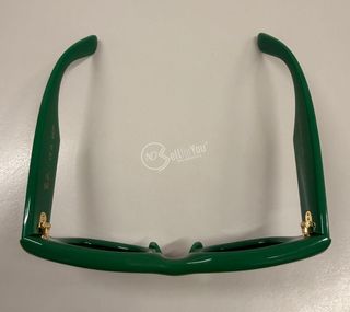 Occhiali da sole verdi Ray-Ban Wayfarer Puffer A$A