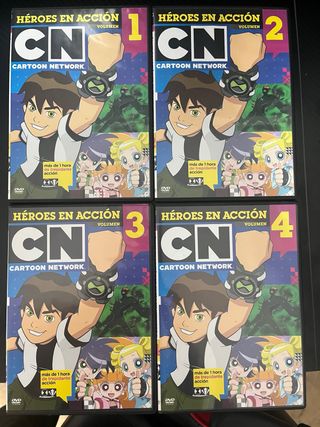 Lote Completo (1-4) DVDs Cartoon Network