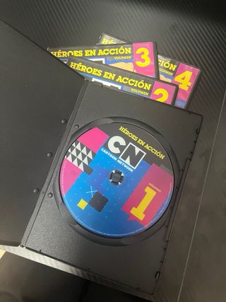 Lote Completo (1-4) DVDs Cartoon Network