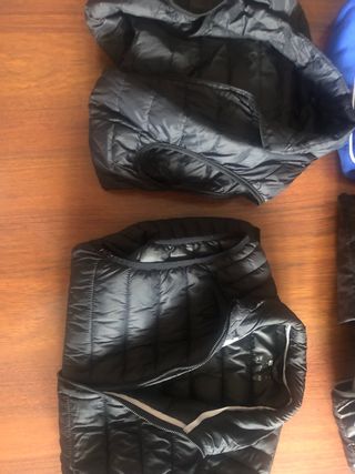 Lote Abbigliamento: 3 Felpe, Cappotto e 2 Gilet