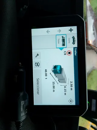 GPS Garmin para camión/caravana