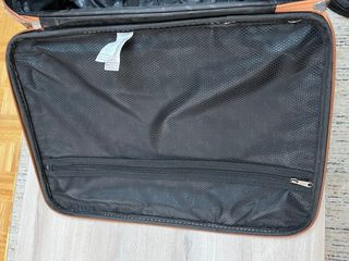 Maleta de viaje MSK con estampado floral
