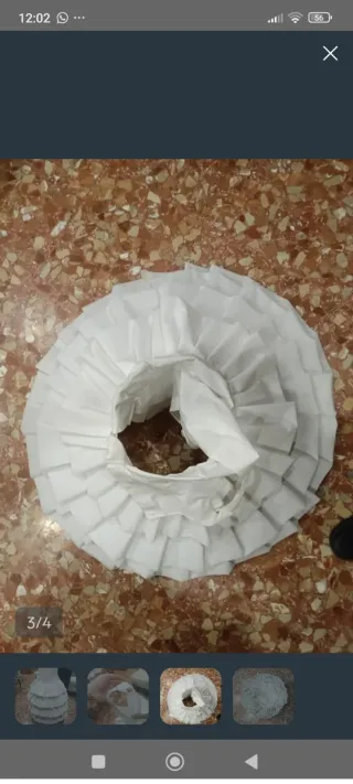 Cancán de niña blanco