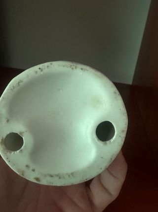 Figura de porcelana mujer con laúd