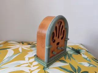Radio vintage Madera Restaurada