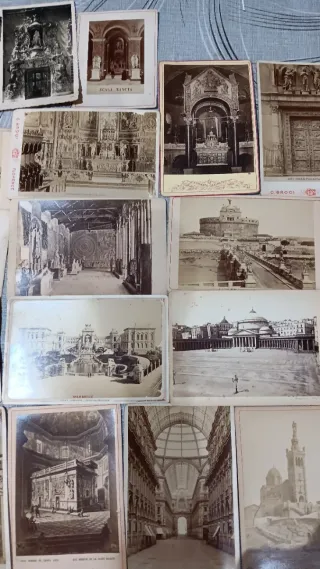 18 Postales Antiguas Coleccionables