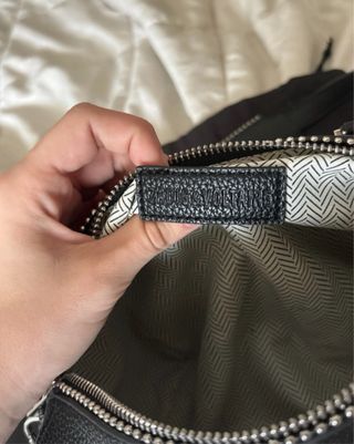 Bolso Zadig & Voltaire negro tachuelas