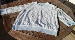 Blusa encaje Molly Bracken XL