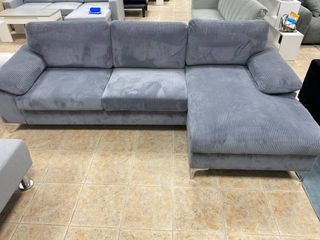 Sofá chaise longue moderno 3 plazas