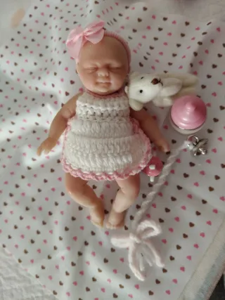 Mini Bebé Silicona Realista