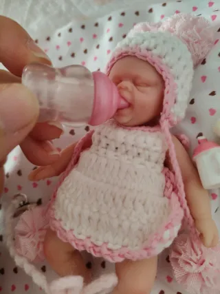 Mini Bebé Silicona Realista