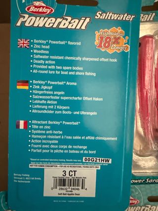 Señuelos Powerbait Sardine 12cm 20gr