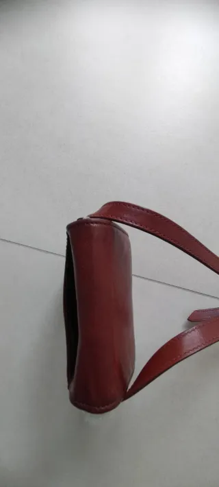 Borsello tracolla uomo pelle marrone