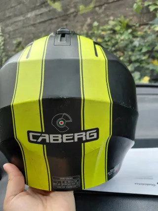 Casco Moto Caberg Duke Legend Negro/Amarillo