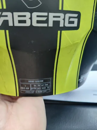 Casco Moto Caberg Duke Legend Negro/Amarillo