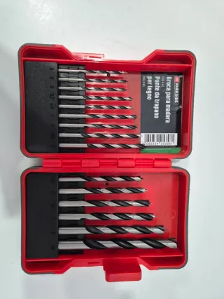 Lote Brocas Taladro Parkside Madera y Metal