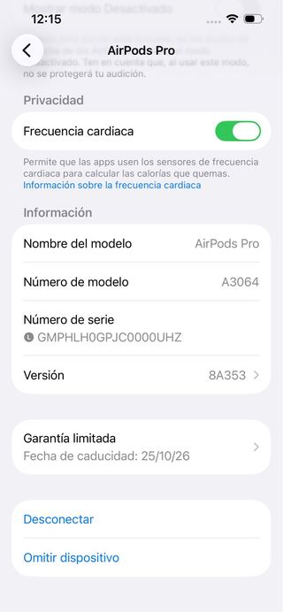 Apple AirPods Pro 3 Auriculares Bluetooth#WLXO34