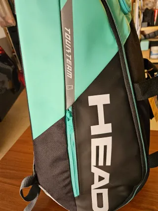 Paletero Head Tour Team Negro/Turquesa