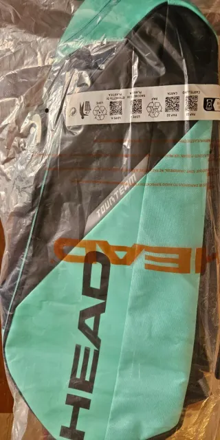 Paletero Head Tour Team Negro/Turquesa