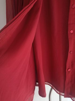 Blusa Mango Roja Talla L