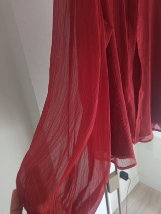 Blusa Mango Roja Talla L