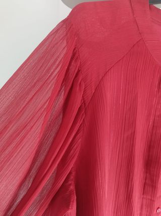 Blusa Mango Roja Talla L