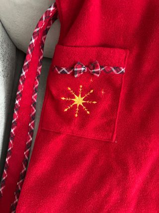 Accappatoio rosso Minnie Mouse disney