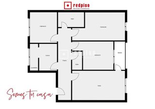 Piso en venta en Orcasitas en Madrid