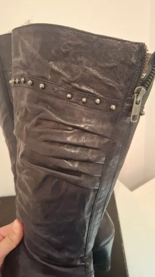 Stivali Nero Giardini. Donna. Taglia 40. Neri