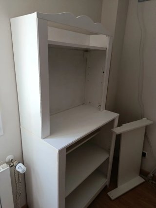 Estantería Ikea + cambiador + colchon Ikea.