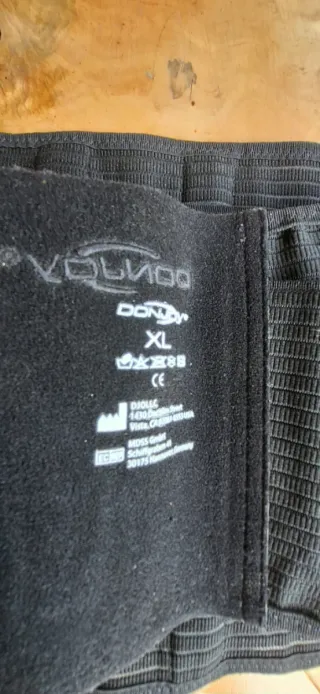 Faja Lumbar Negra Ajustable