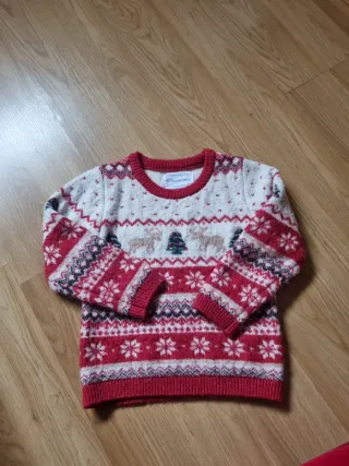 Jersey Navidad Niño Talla 98cm