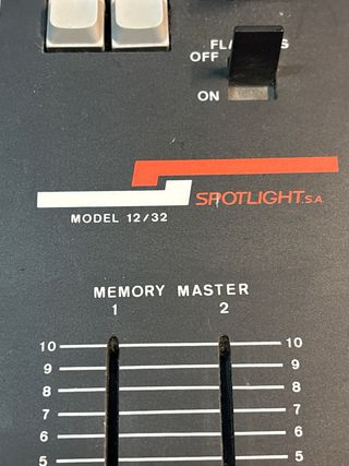 Controlador de luces vintage Spotlight