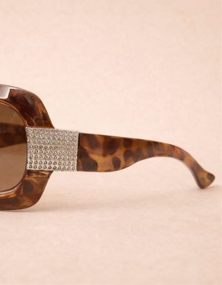 Occhiali da Sole Scholl Tartarugati con Cristalli