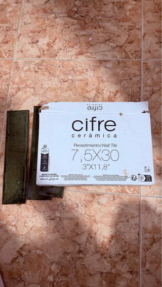 Azulejos Cifre Cerámica 7,5x30 cm