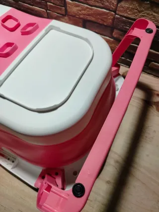 SUPERBE BEBÉ Bañera Plegable con termómetro