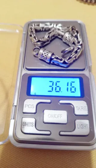 Pulsera, cordón Plata 925 Balinesa