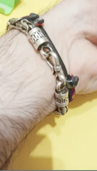 Pulsera, cordón Plata 925 Balinesa