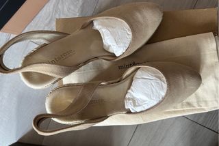 Alpargatas Mint&Rose mujer beige