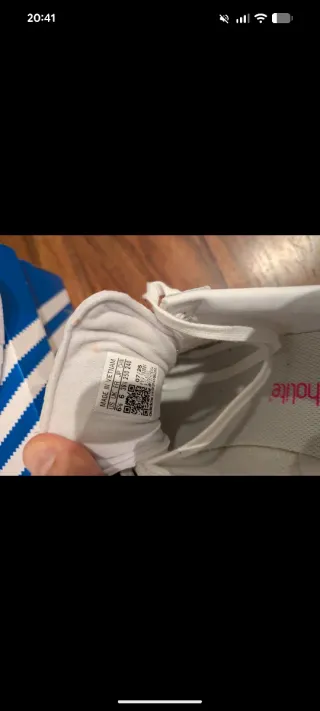 Adidas Samoa J Blancas y Rosas