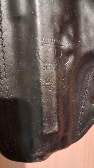 Fondina Radar Sogliola Cuoio Nero Beretta 92/98