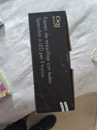 Espejo Maquillaje con LED