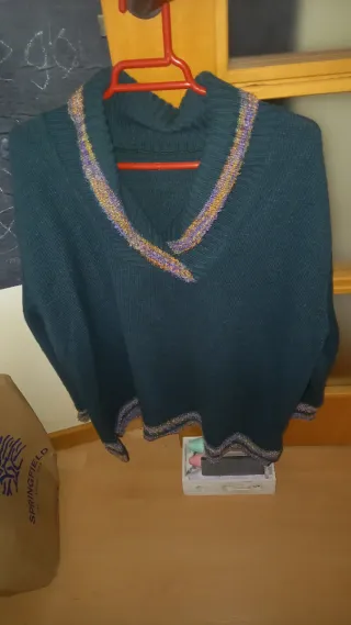 Jersey mujer verde talla única