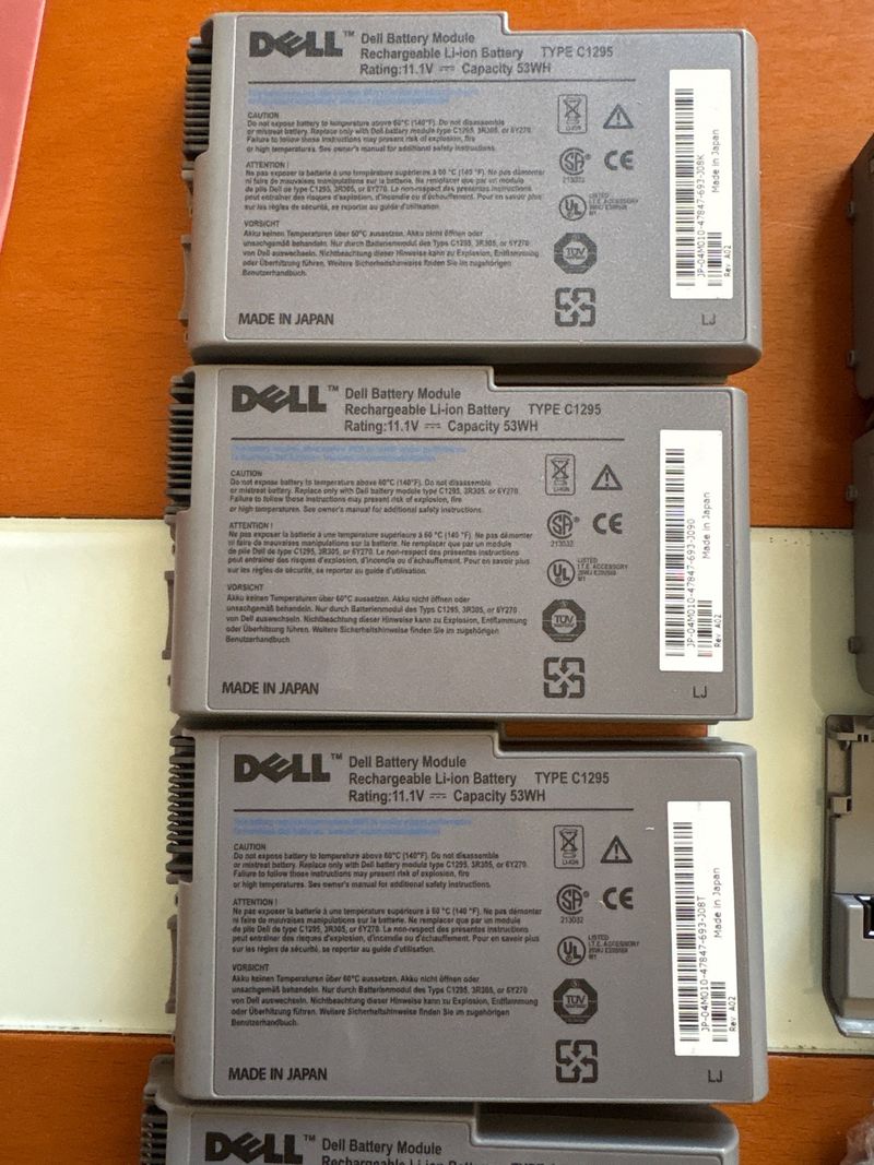 Batería Dell C1295 Latitude D800 D810 Original