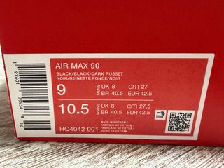 Nike Air Max Metallic Cooper Talla 42.5