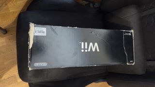 Nintendo Wii nera con scatola